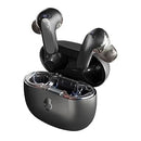 Skullcandy Rail ANC in-Ear 4-mic Active Noise Cancelling Wireless Earbuds, Wireless Charging Case, Dual-device Pairing, Personal Sound by Mimi, 38Hr Playtime + rapid Charge- Black