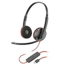 Poly Blackwire 3220 Black Stereo USB Type-C Wired Headset