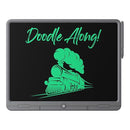 Portronics Ruffpad 21 LCD Writing Pad with 21 Inches Large Screen, Stylus Pen, Erase Button, Smart Lock for Birthday Gift, Kids Toys, Students, School, Office (Grey)