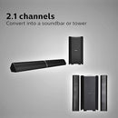 Philips 8000W Convertible 2.1 Sound Bar MMS8085B