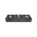 Kutchina Fabio Eco 3 Burner SS Glass Cooktop