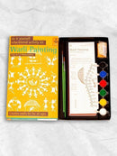 DIY Educational Colouring Kit - Warli Painting of Maharashtra for Young Artists (5 Years +)