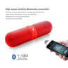 PTron Streak Multifunctional Metal Pill Wireless Bluetooth Speaker For All Smartphones (Red)