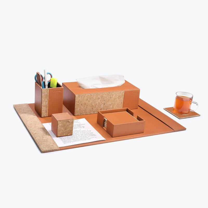 The Leather Craft - Office Desk Organizer