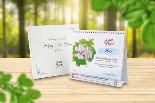 Eco 2020 Plantable Seed Paper Wooden Calendar