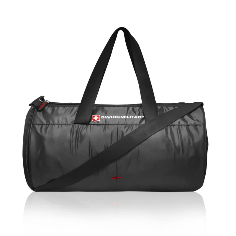 Black Travel Duffle with Saparate Shoes Compartment-DB88