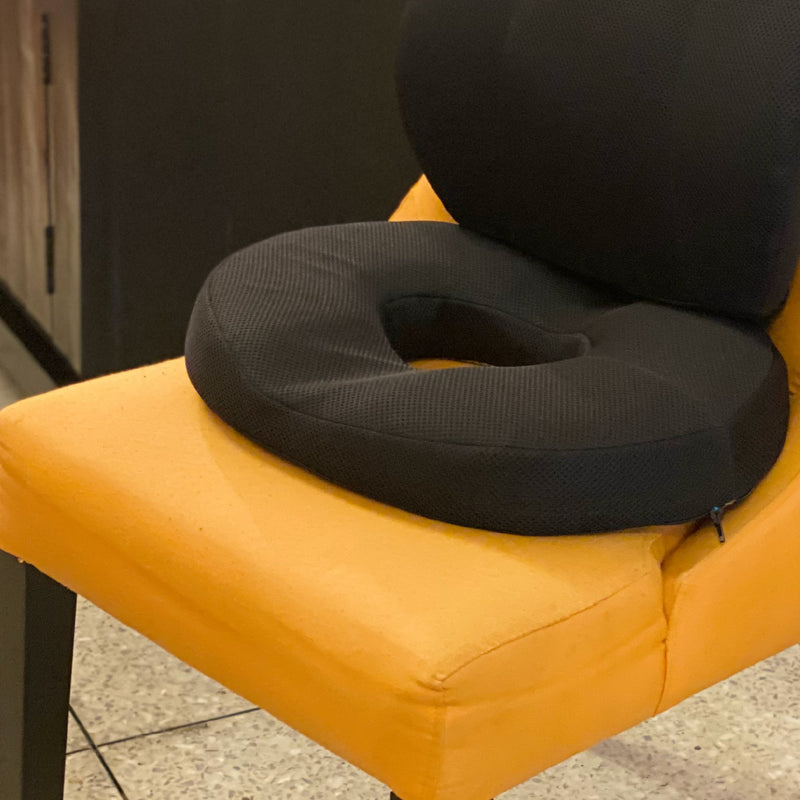 Empyrean - Memory Foam Donut Shaped Seat Cushion - Tailbone and Lumber Support - Medium Firm