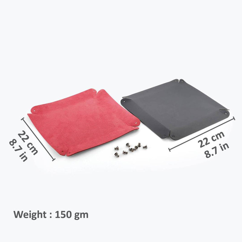 The Leather Craft - Leather Valet Tray (Set of 4)