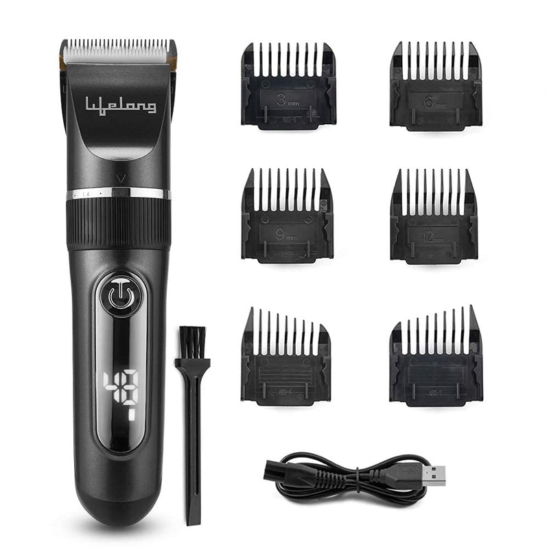 Rechargeable Hair Clipper With Digital Display-LLPCM17