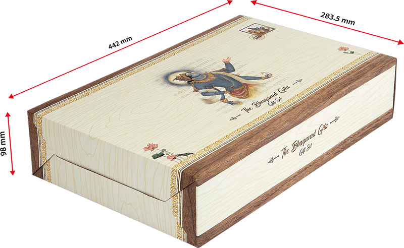 The Bhagavad Gita Wooden Altar Kit – Unbox The Auspiciousness