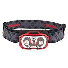 Coleman LED Headlamp CXS+ 200 Lumens, Super Bright CREE LED with BatteryLock, 5 Light Modes, Max runtime 40 h, 3 Duracell Batteries Included