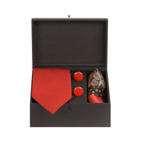 Red color 3-in-1 Gift set