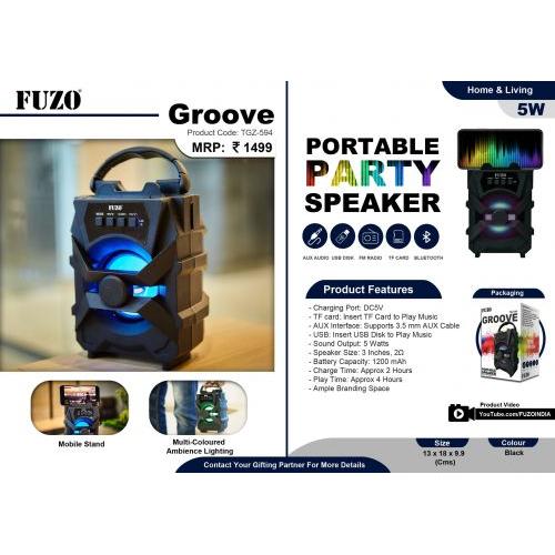 Groov-Party speaker-Groove