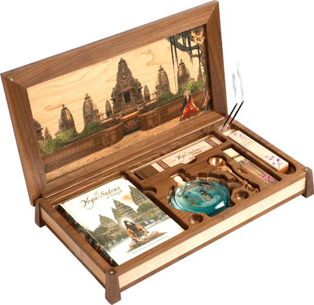 The Yoga Sutras Of Patanjali Wooden Altar Kit – Unbox The Auspiciousness