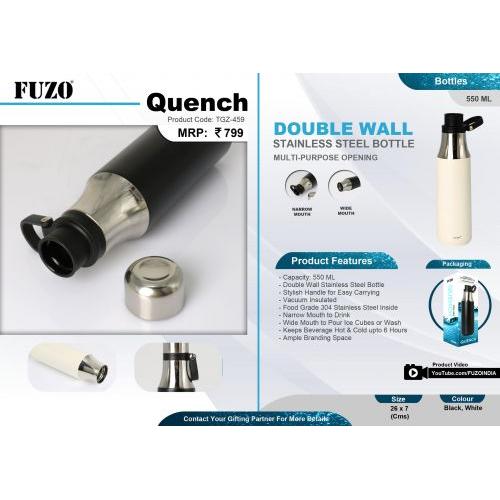 Quench- Double Wall Stainless Steel Bottle