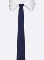 Navy Blue Silk Tie - Solids line