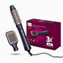 Philips Hair Styler 2-in-1 Airstyler, 3X Volume, 50% Less Hair Breakage Hair Dryer (220 W, Black and Copper) BHA531 / 10