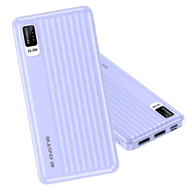 E GATE 102B Powerbank | 10000mAh |(Lavender)