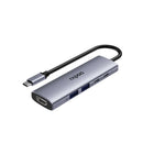 USB-c, 5in1 Multifunction Docking station, 5.0Gbps data transfer speed, 100w fast charging, Plug & Play, 1xUSB-C to PD + 1xHDMI(4kx60hz)+2xUSB3.0+1xUSB-C