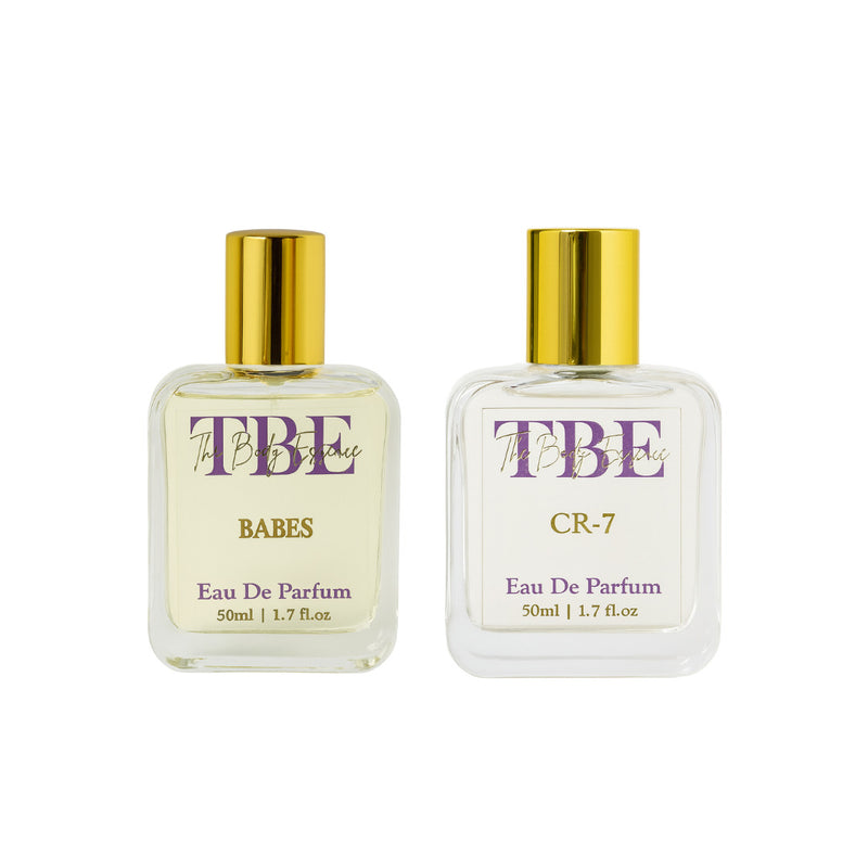 BABES/CR7 Luxury Perfume for Women's 50ml Set of 2