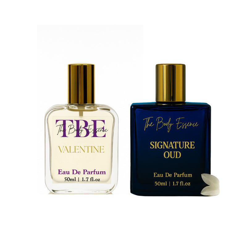 VALENTINE/SGNTR OUD Luxury Perfume for Men & Women 50ml Set of 2