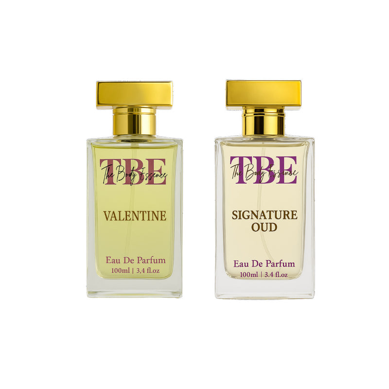 VALENTINE/SG OUD Luxury Perfume for Men & Women 100ml Set of 2