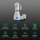 Maxo Mixer Grinder 500W 3 Jars- LLMG21