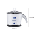 Smart Multi Cooker 1.2 Litre 800W