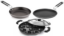 Bharu Nonstick set for Omlet (Tapper) Pan, Dosa Tawa & Appam Patra