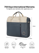 Uppercase Omega 02 Messenger Bag Steel Blue