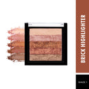 Swiss Brick Highlighter - 01 with Angled Blush Brush