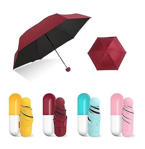 VESORA | Capsule Shaped Umbrella (Assorted Colour)