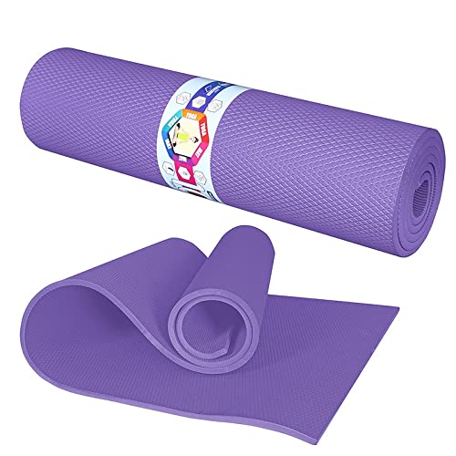 Generic Yoga Mat For Aerobics Workout Men And Women 6mm