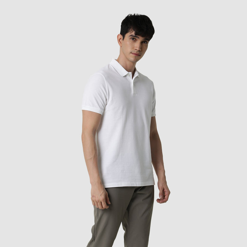 Polo tee with tipping