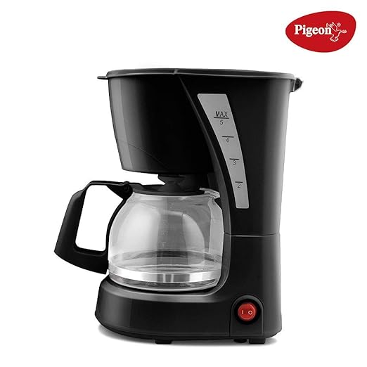 PIGEON Brewster Coffee Maker, 600 Watt, 4 Cups Drip Coffee maker