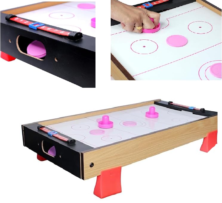 Generic Wooden Crazy Air Hockey Indoor Game