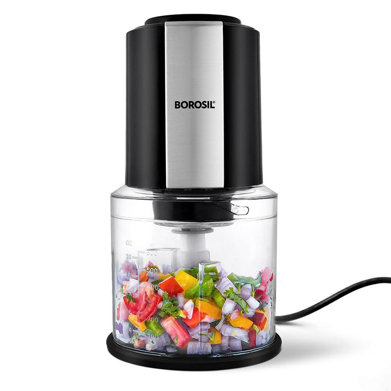 Borosil Chef Delite Chopper With 2 Blade Sets