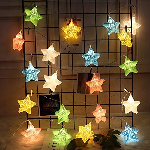 Generic Star Crackle LED String Lights