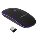 Blanc Slim Wireless Mouse with Rechargeable Battery-ZEB-BLANC