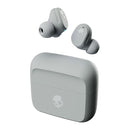 Skullcandy Mod In-Ear Wireless Earbuds, Dual-device pairing, Stay-Aware Mode, 34Hr Playtime, Customize with Skullcandy App, work with Android and iOS-Grey/Blue