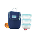 Kairos GLASS TRIO LUNCH BOX WITH BAG