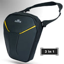 TAUR: The Ultimate 3-in-1 Riding Gear – Thigh Bag | Waist Bag | Sling Bag - Yellow