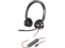 Poly Blackwire 3320 Black Stereo USB Type-A Wired Headset 213934-01