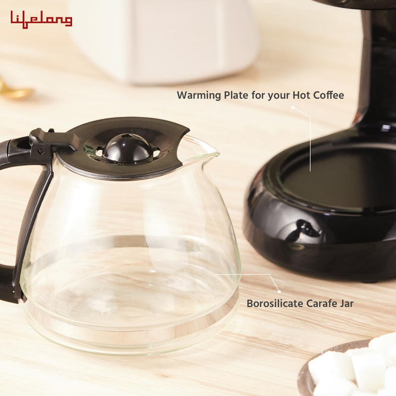 Drip Coffee Maker for 5 Cups-LLCMK901