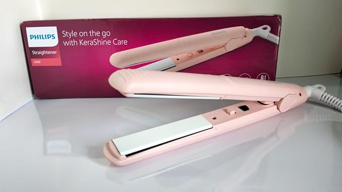 Philips Hair Straightener with Kerashine BHS286