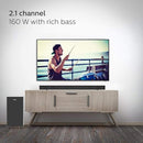 Philips Audio HTL8162 2.1CH 160W Bluetooth Soundbar