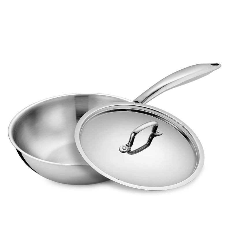 20 cm Triply Stainless Steel Wok 18031