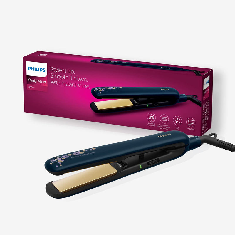 Hair Straightner with kerashine BHS336