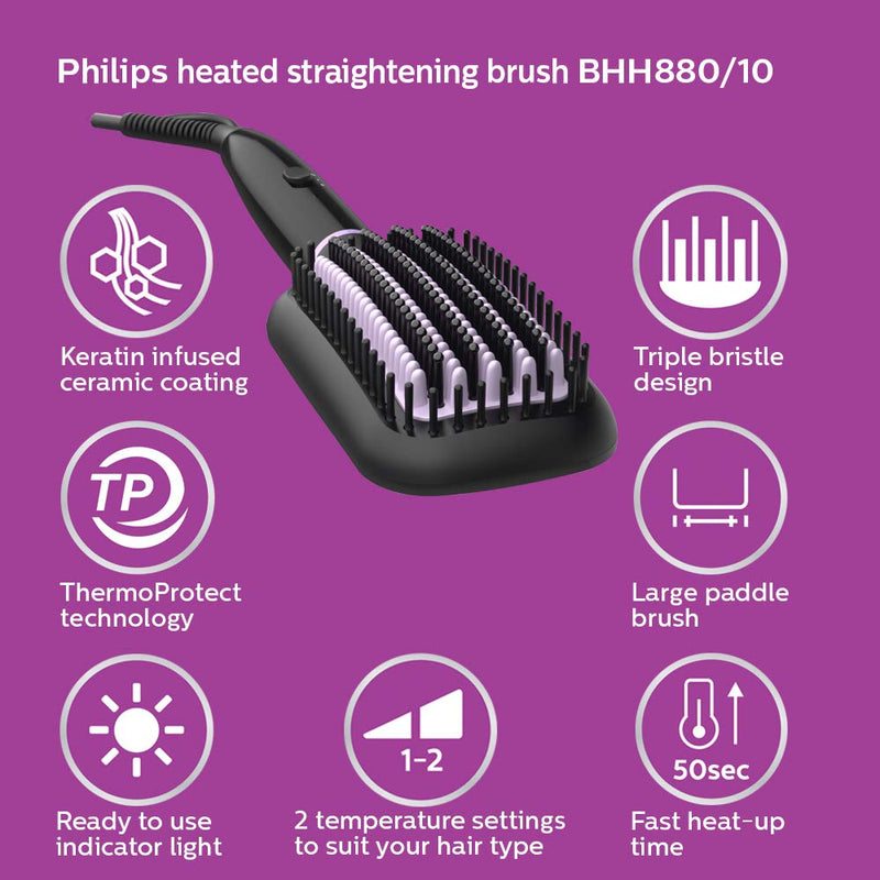 Heated Straightening Brush BHH880