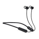 Skullcandy Jib+ In-Ear Wireless Earbuds, Microphone, Splash Resistant, Call, Track, and Volume Control, work with Android and iOS- Black